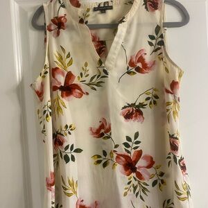 Adrianna Papell Floral Print Top